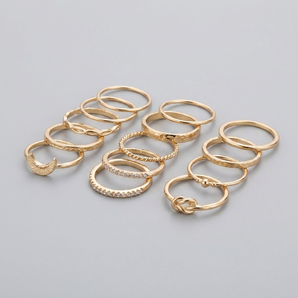 Alisa gold rings set Sydney