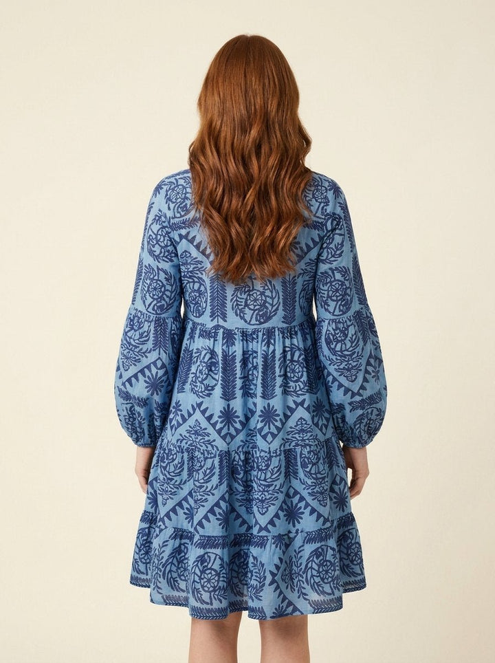 Amaya Relaxed Tribal Dress back