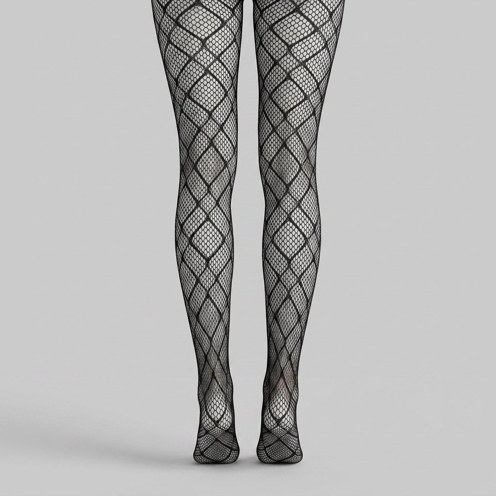 Amelia Hollow Out Tights back
