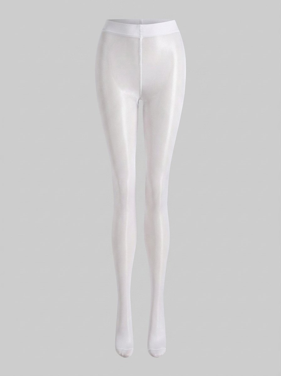 Amina elasticity tights white