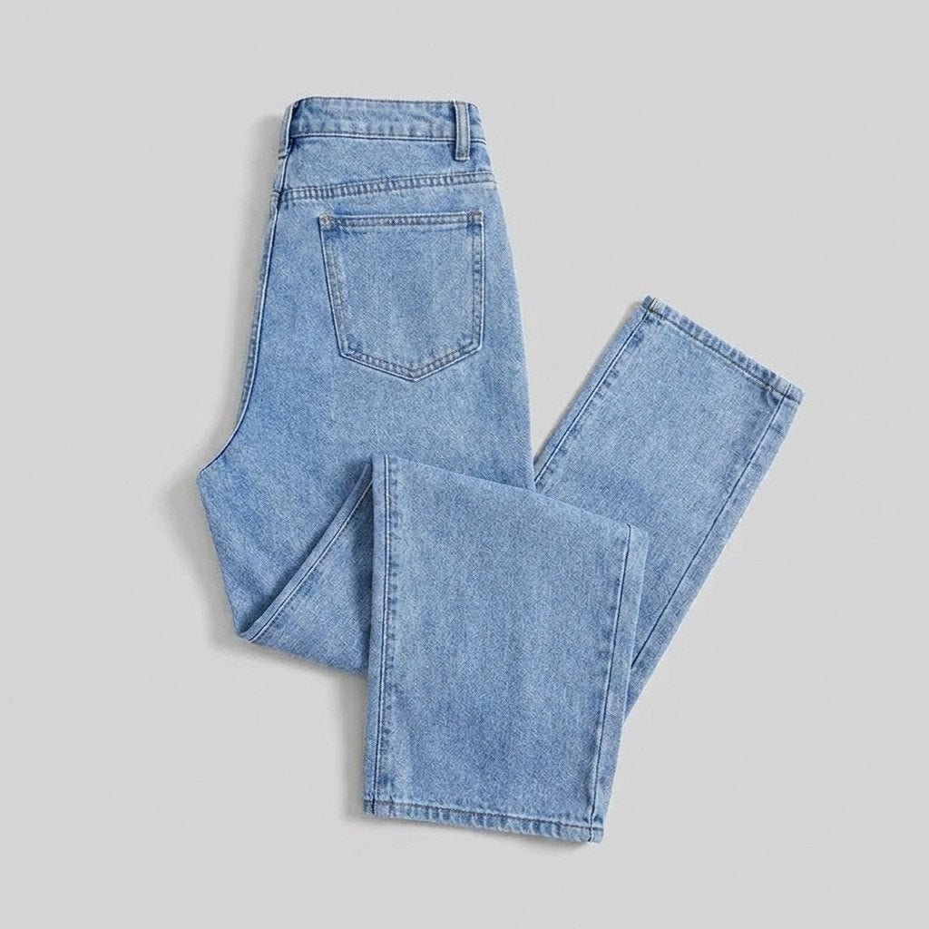 Apollo straight-leg denim product flat lay
