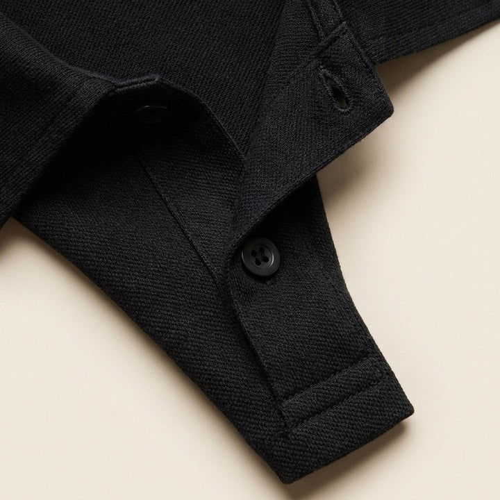 Arden polo fabric close-up