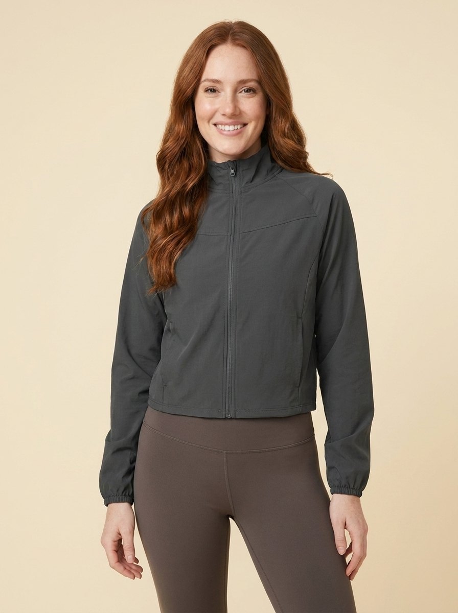 Aria Performance Jacket charcoal gray