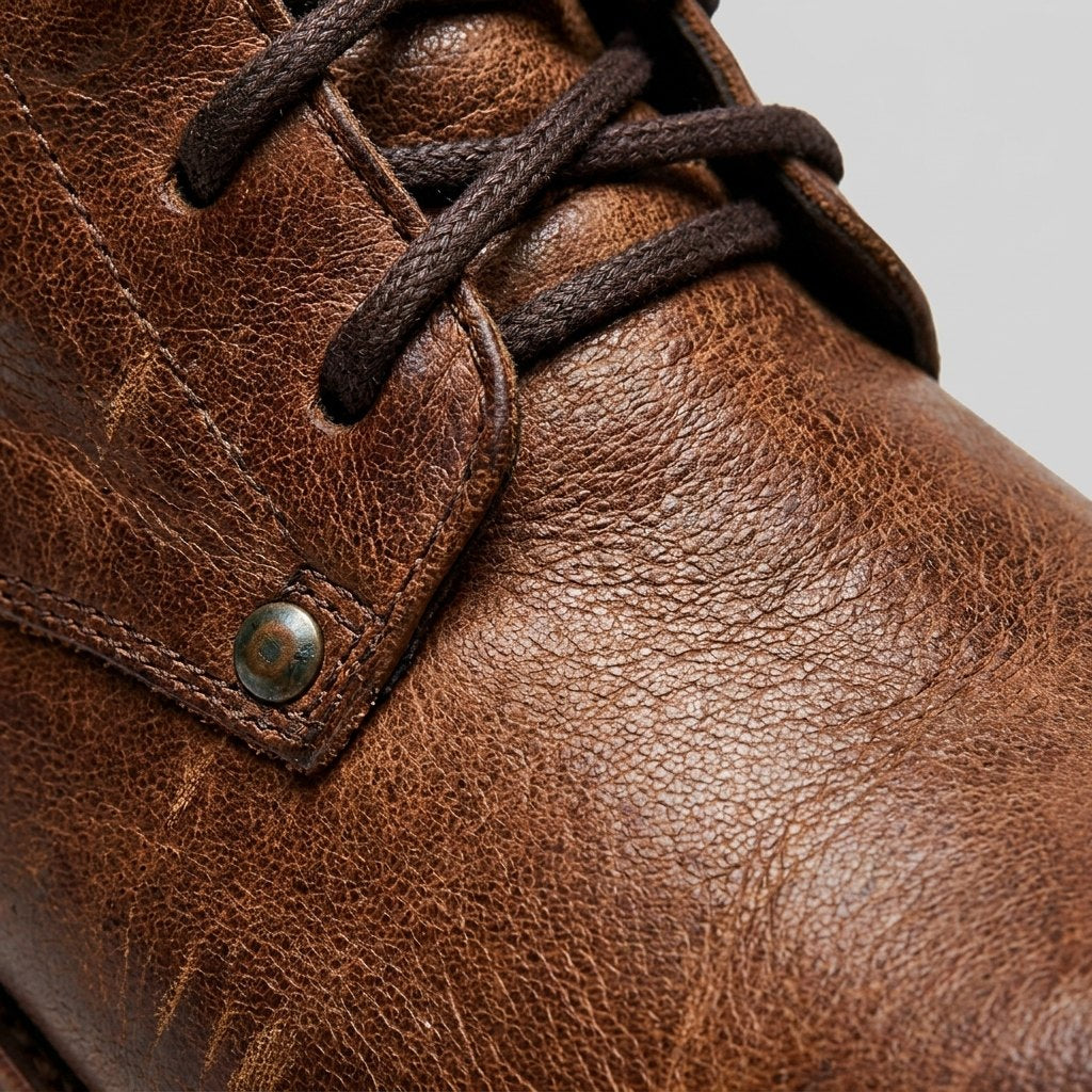 Aruna leather detail