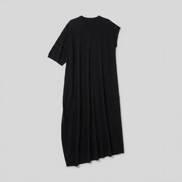 Asera black draped maxi product