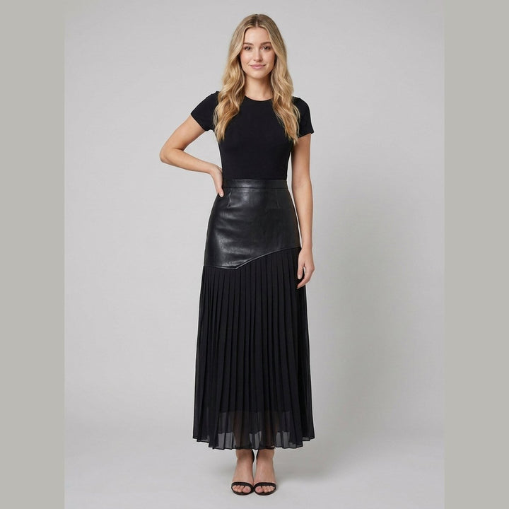 Astra maxi skirt black