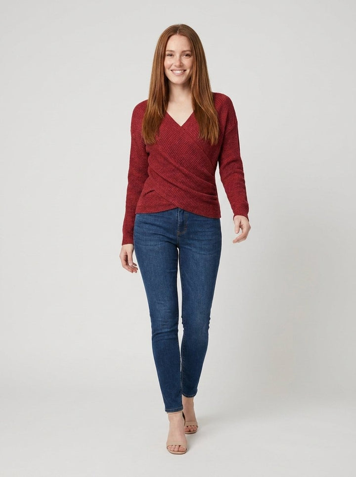 Astrid pullover red