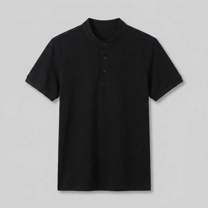 Austin collared slim-fit tee product flat lay
