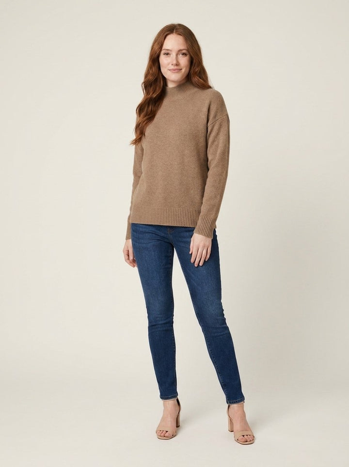 Avery cashmere sweater brown