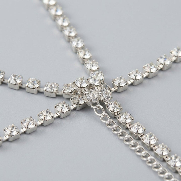Babette body chain crystal detail