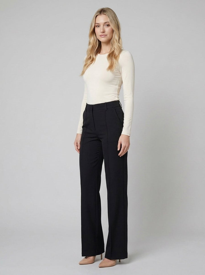 Beatrix wide trousers black