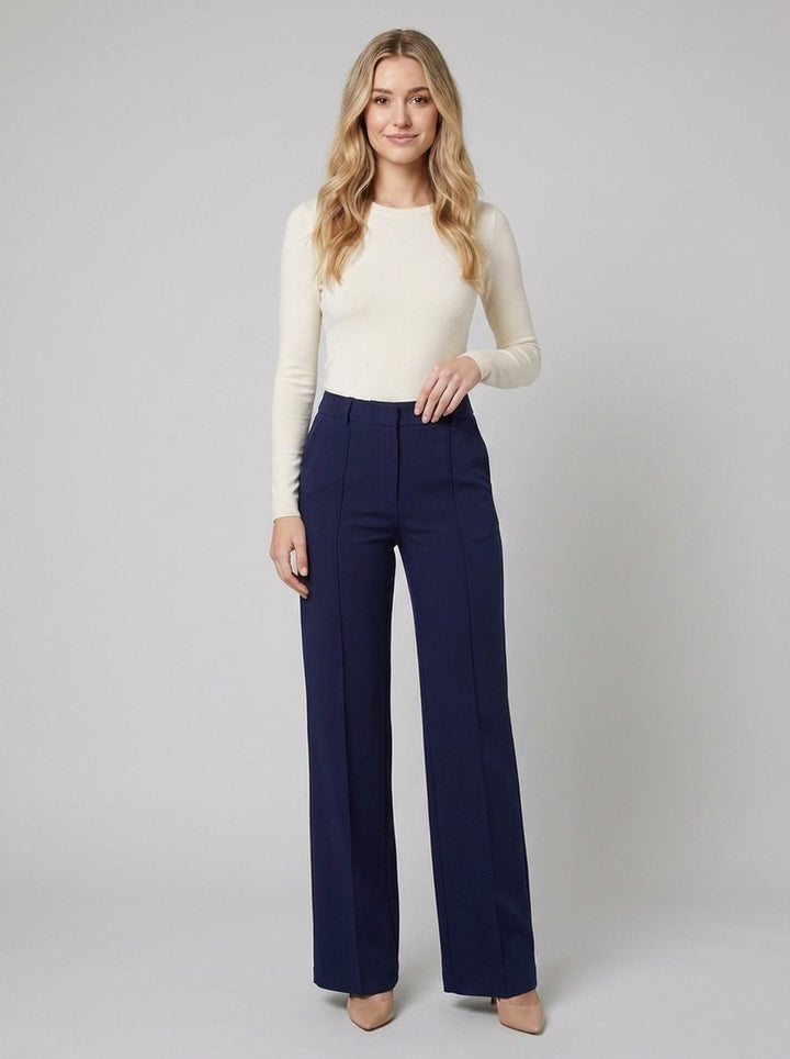 Beatrix wide trousers blue