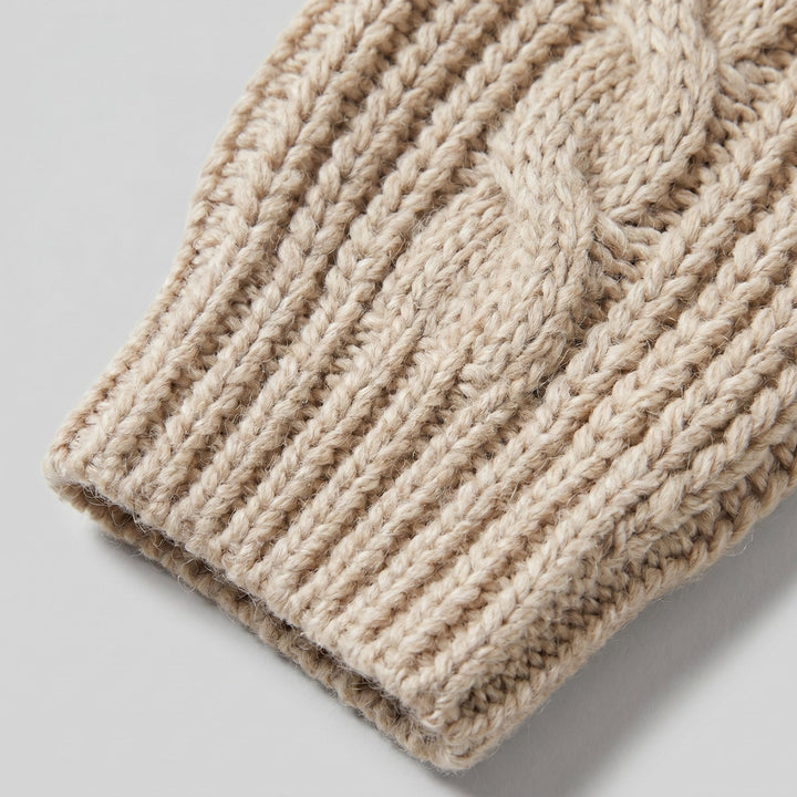 Bella knit set fabric close-up