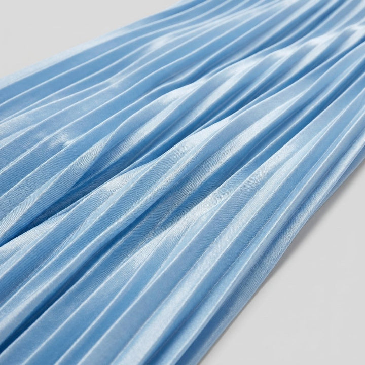 Catherine pleated fabric close-up