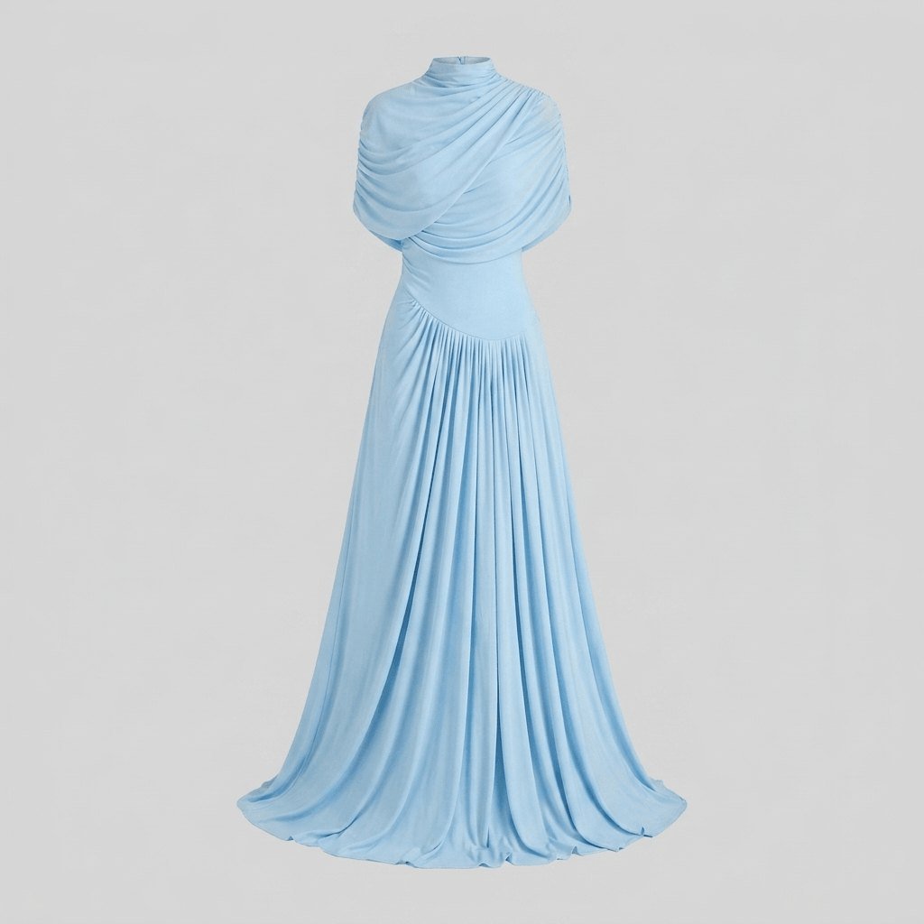 Catherine pleated maxi dress product
