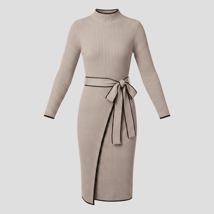 Cava midi dress product flat-lay