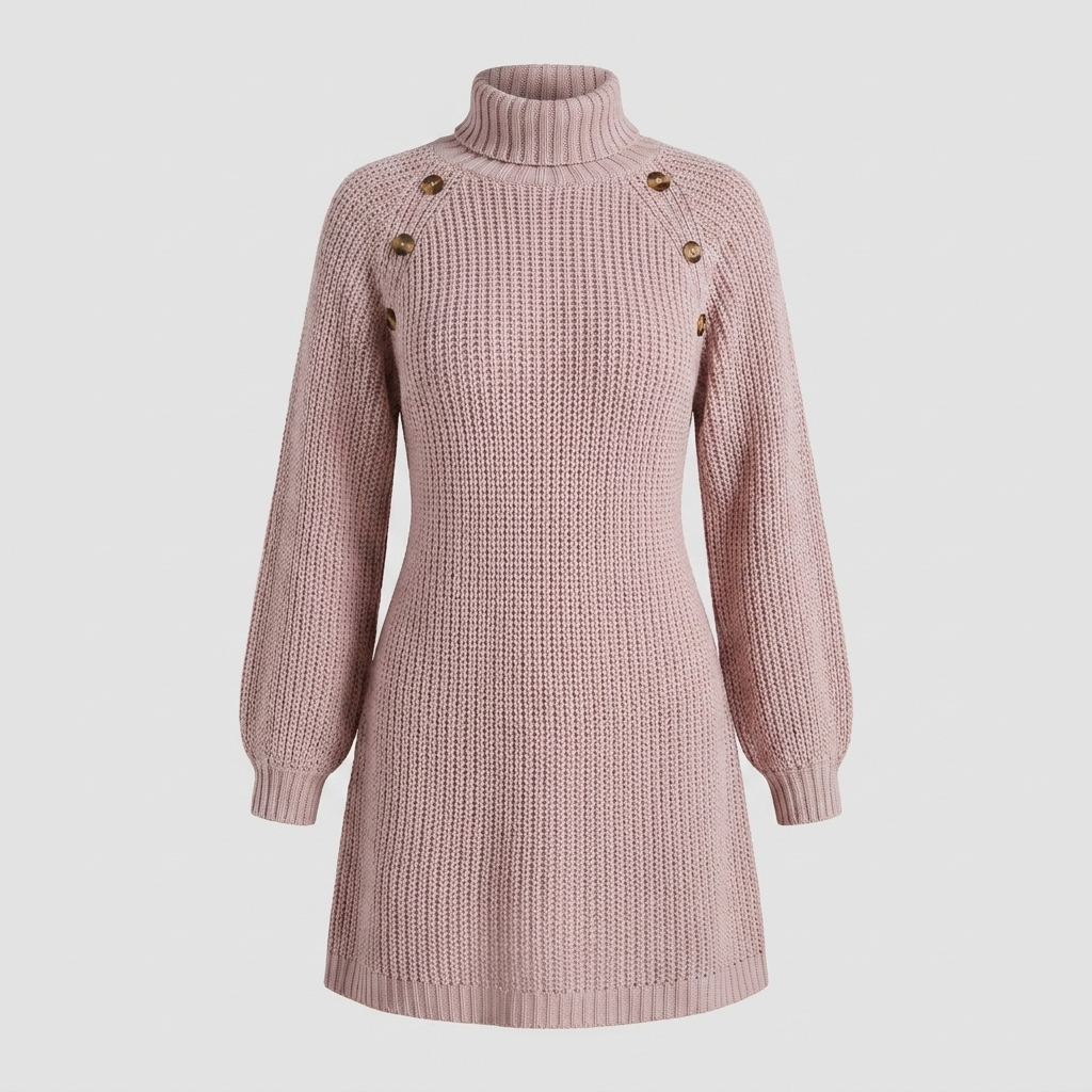 Celestine knit sweater dress product flat lay