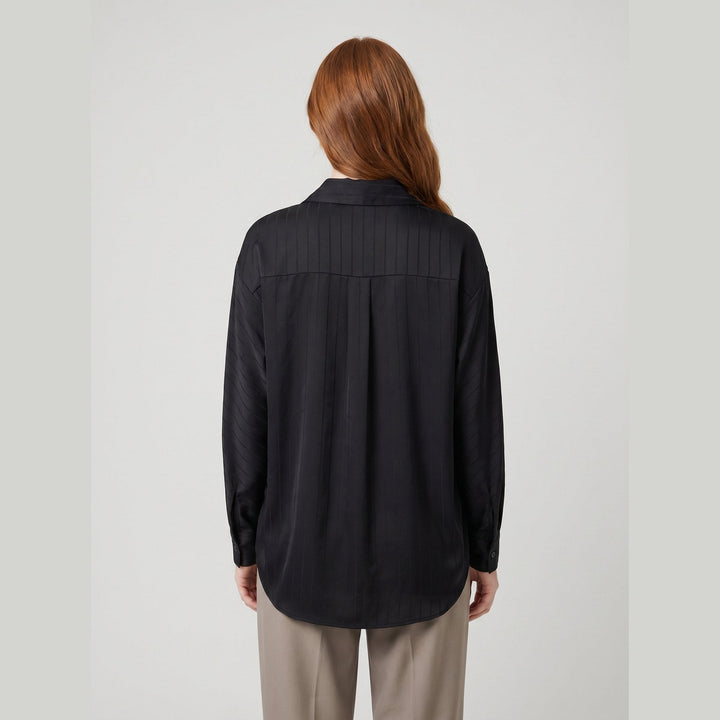 Celia oversized shirt back view