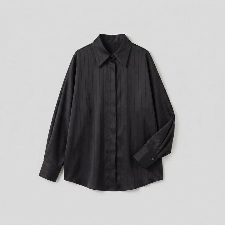 Celia oversized shirt flat lay