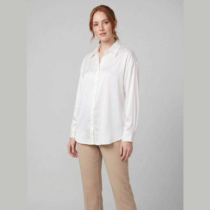 Celia oversized shirt white