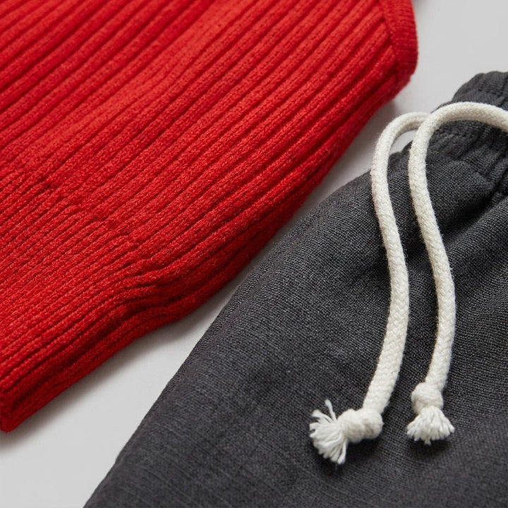 Coline ribbed knit fabric, close-up