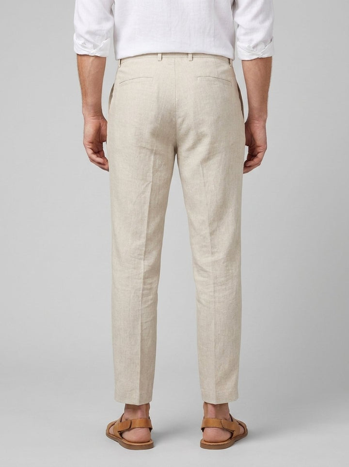 Dany linen trousers back view