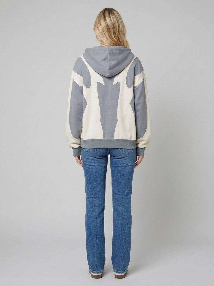 Dare Devil retro zip hoodie back