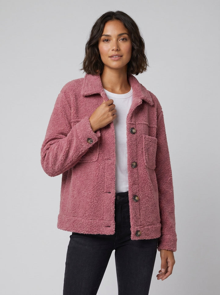 Dion short jacket rose