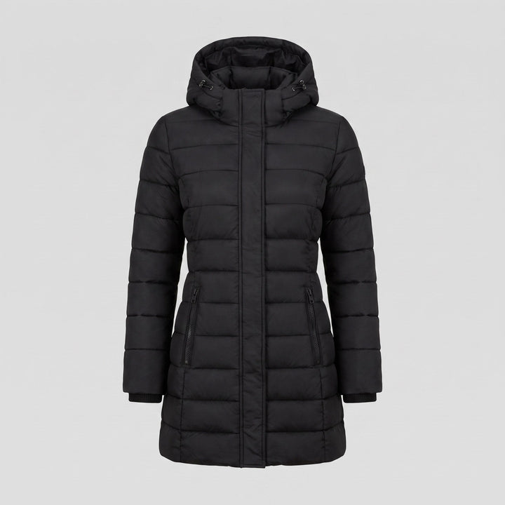 Elize lightweight puffer jacket product flat lay