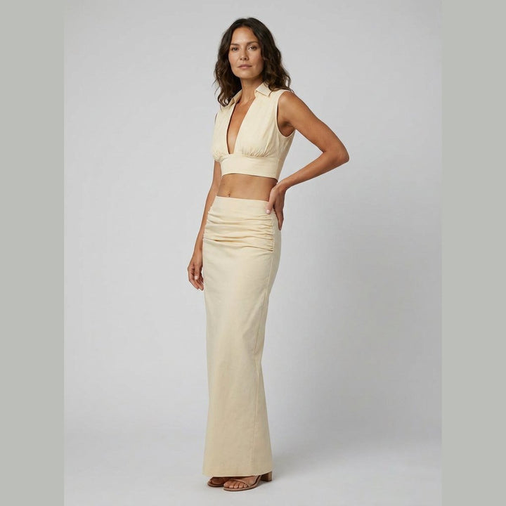 Elysia cream co-ord set side