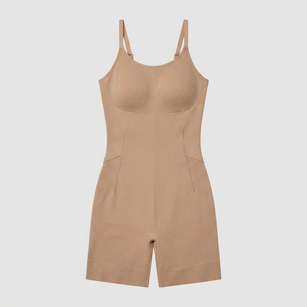 Elysia shapewear bodysuit dark nude