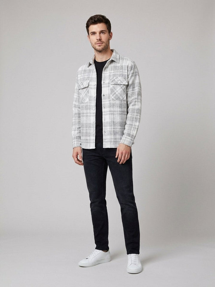 Elysian Winter Shirt - Gray check
