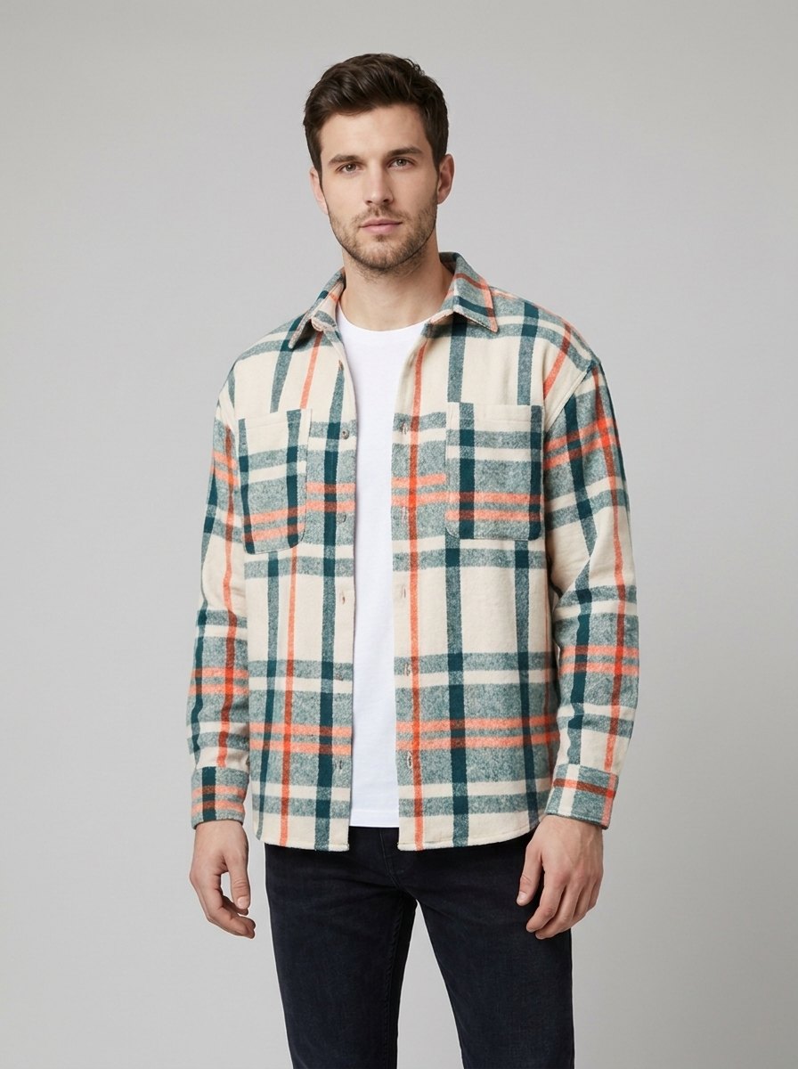 Elysian Winter Shirt - Red check