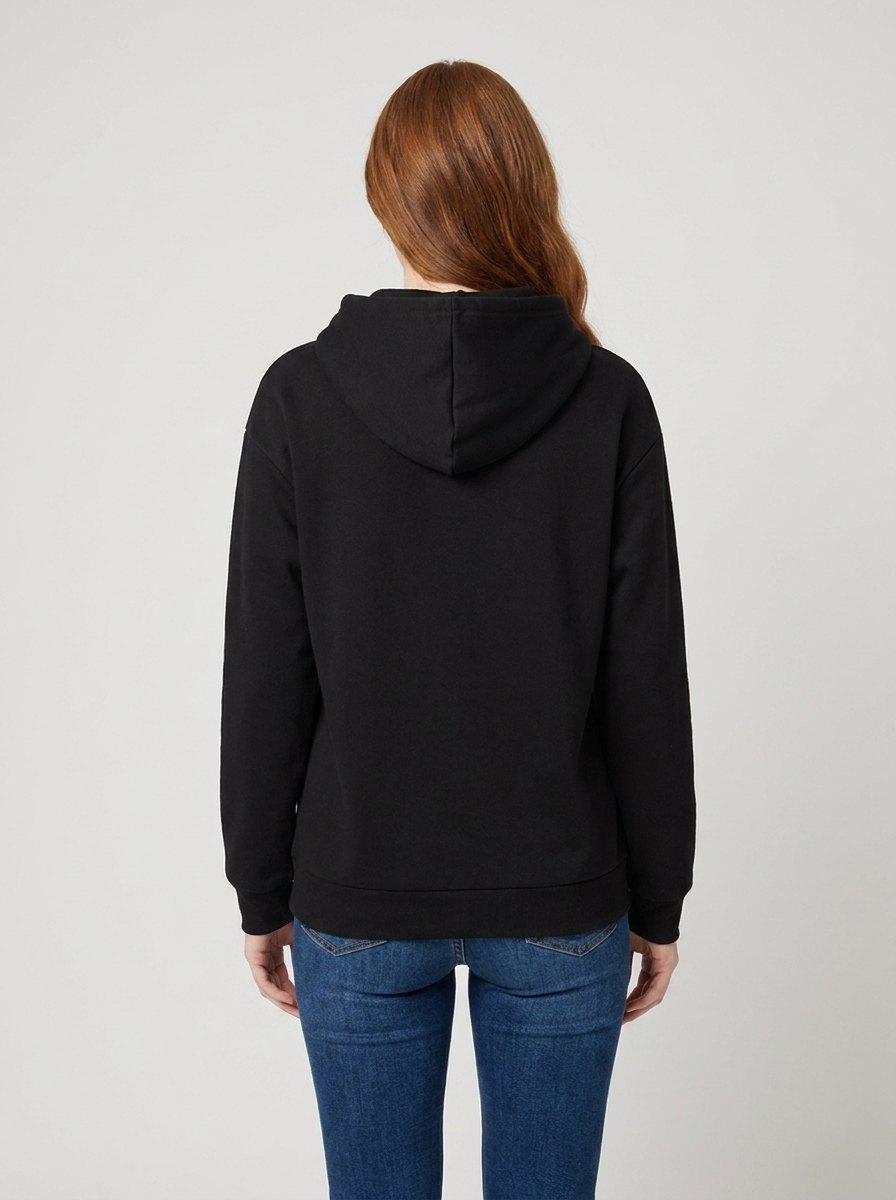 Faith Over Fear hoodie back view