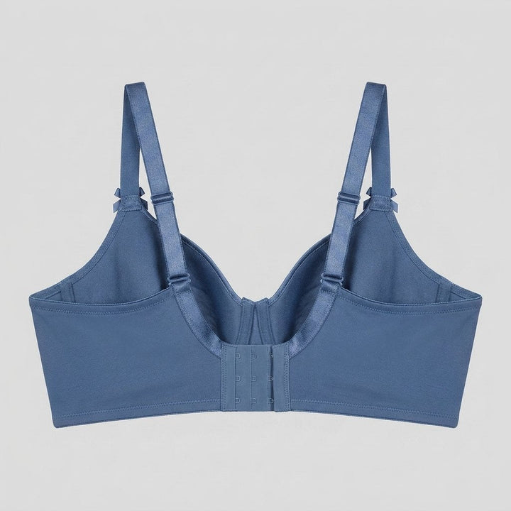 Felicity Full Cup Bra evening blue back flat-lay
