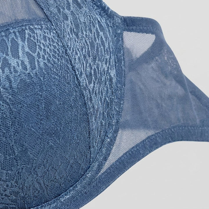 Felicity Full Cup Bra textured lace fabric detail