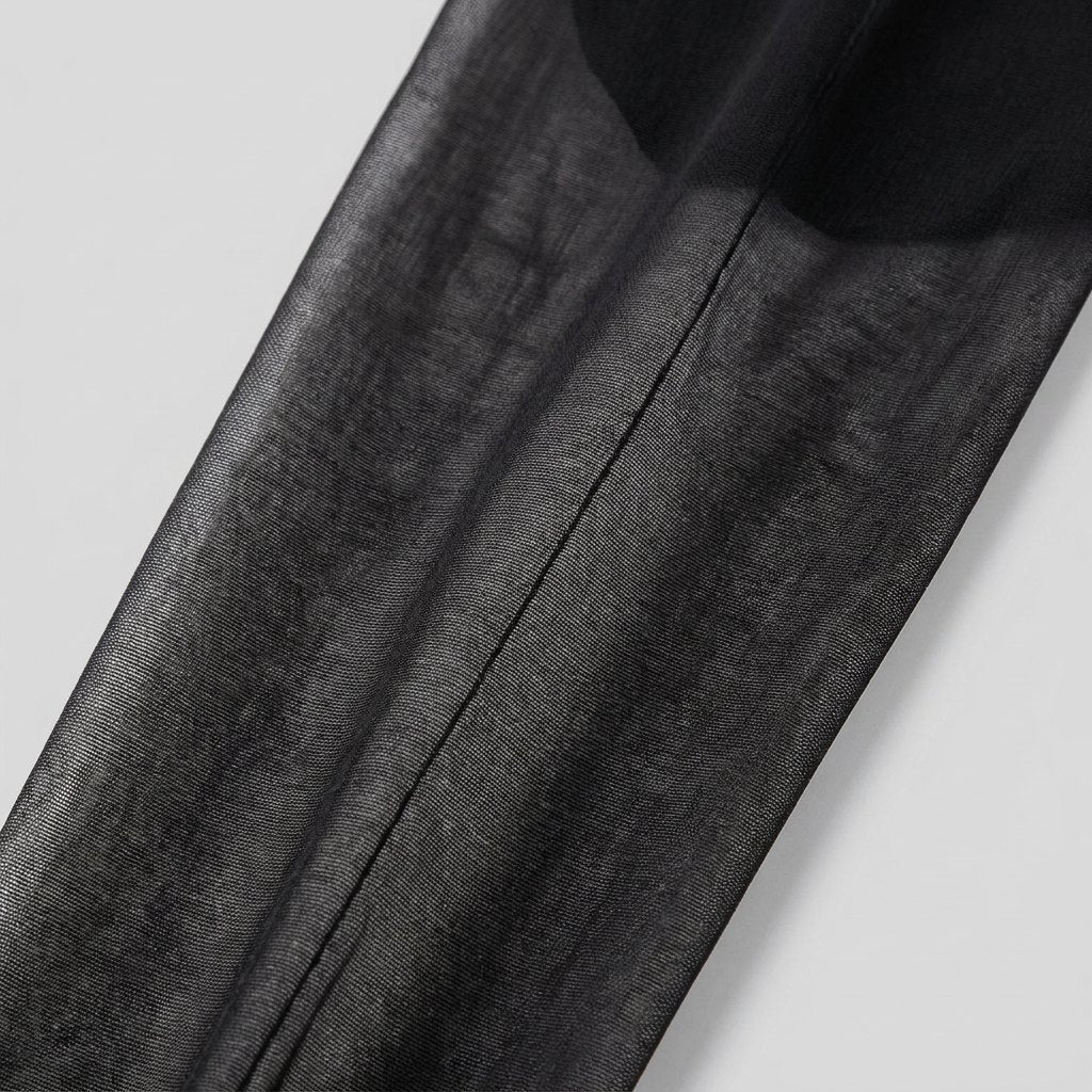 Feline sheer tights fabric close-up