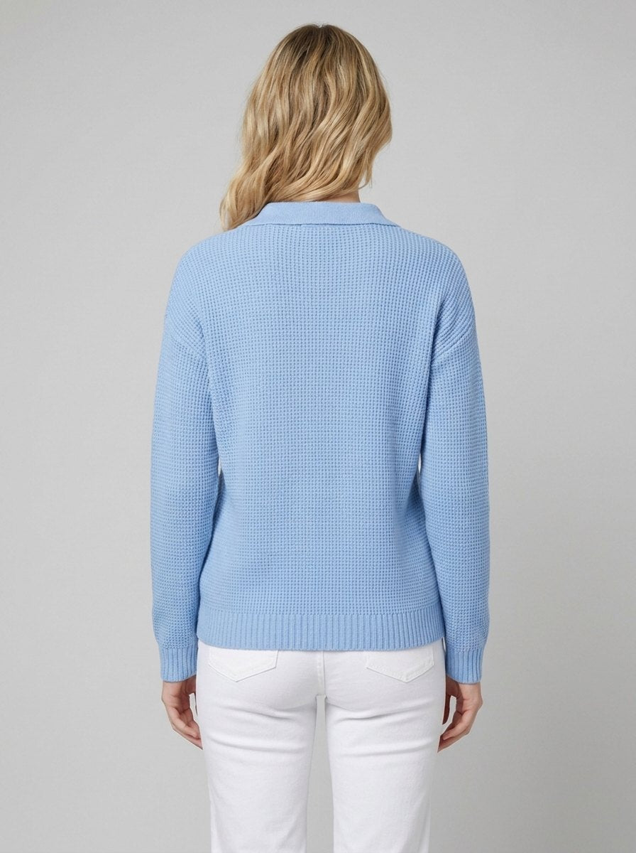 Fiora cardigan back view