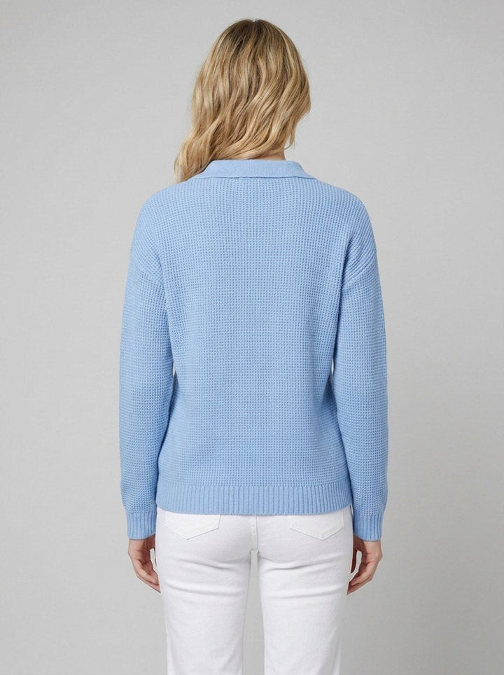 Fiora cardigan back view