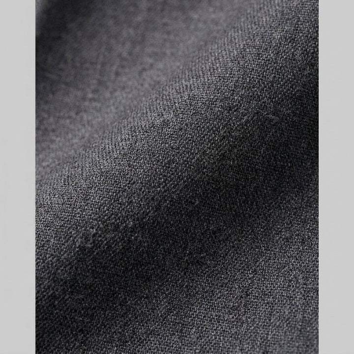Fiora wide-leg trousers fabric close-up