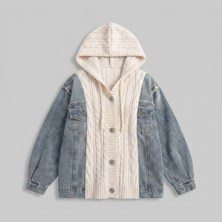Floor cardigan product flat lay