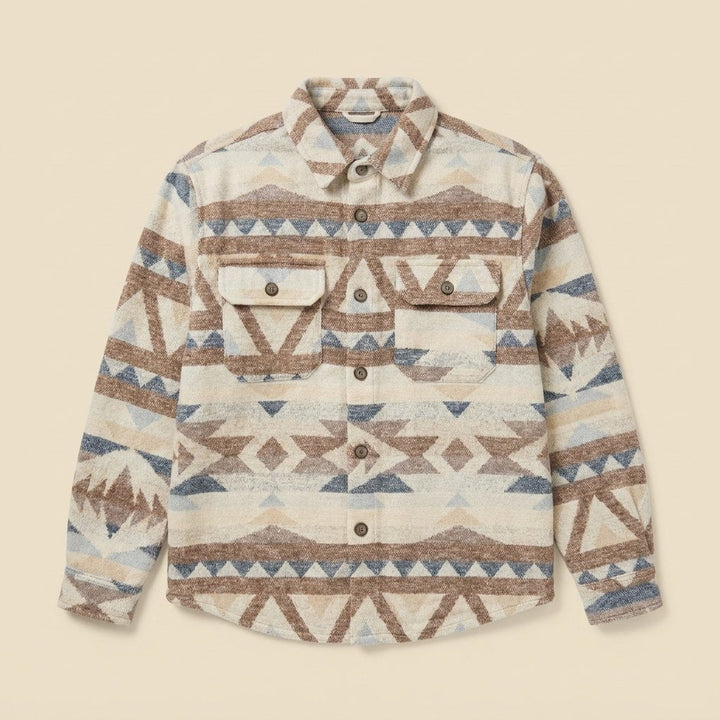 Gian Aztec wool-blend jacket product flat lay