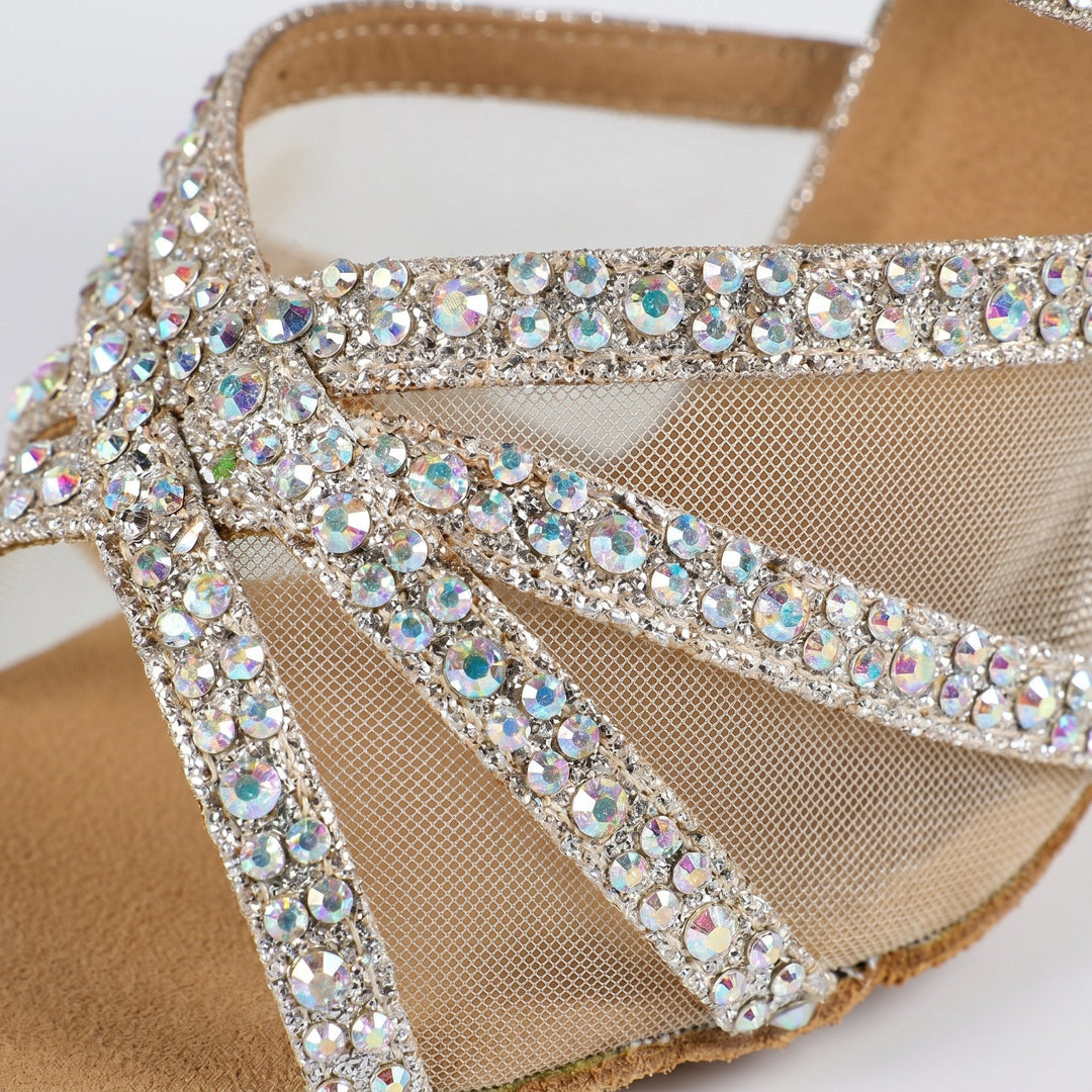 Glimmer crystal rhinestone detail