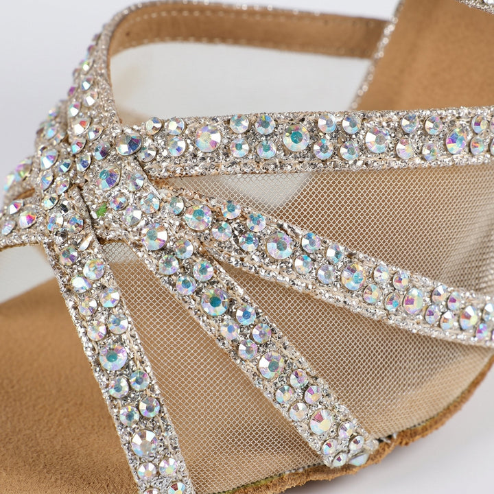 Glimmer crystal rhinestone detail