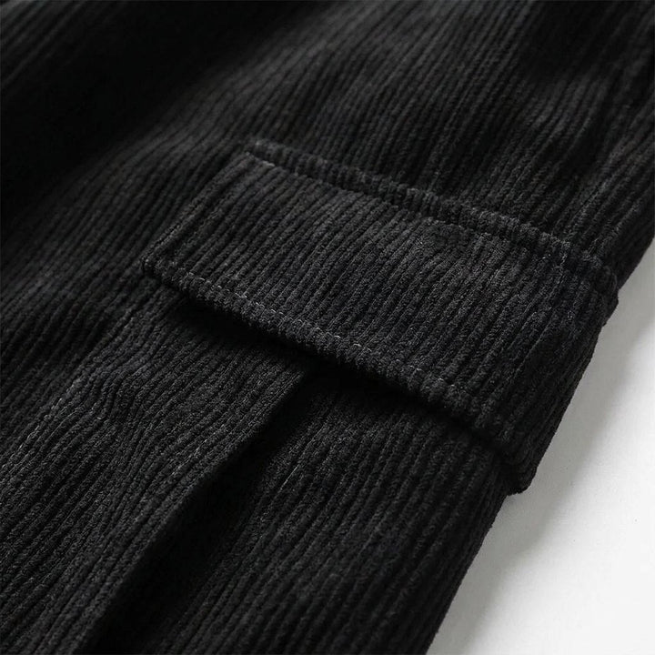 Harper corduroy fabric detail