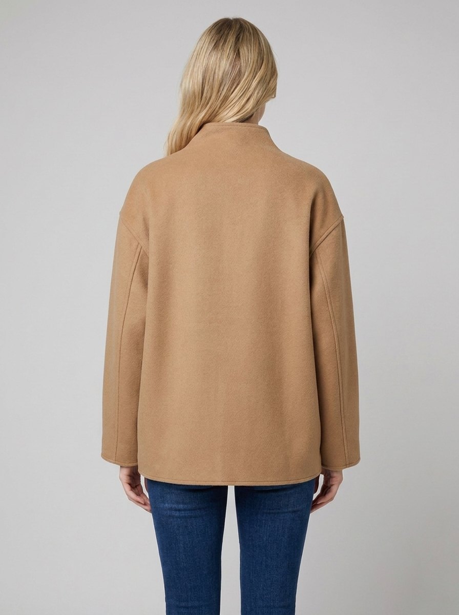 Hannah oversized jacket back view