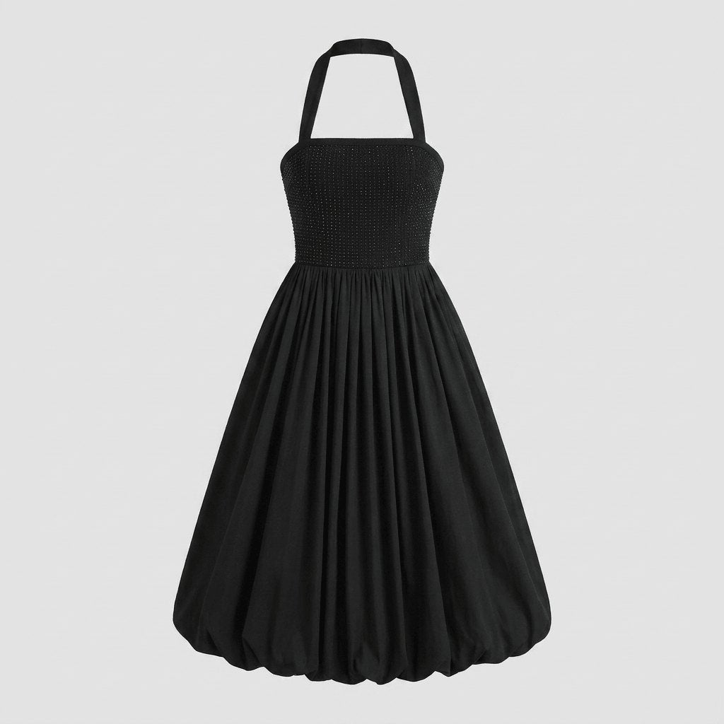 Haven bubble-hem dress product