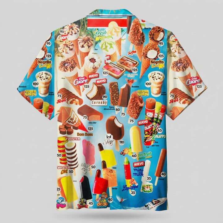 Icy Polo Shirt back view