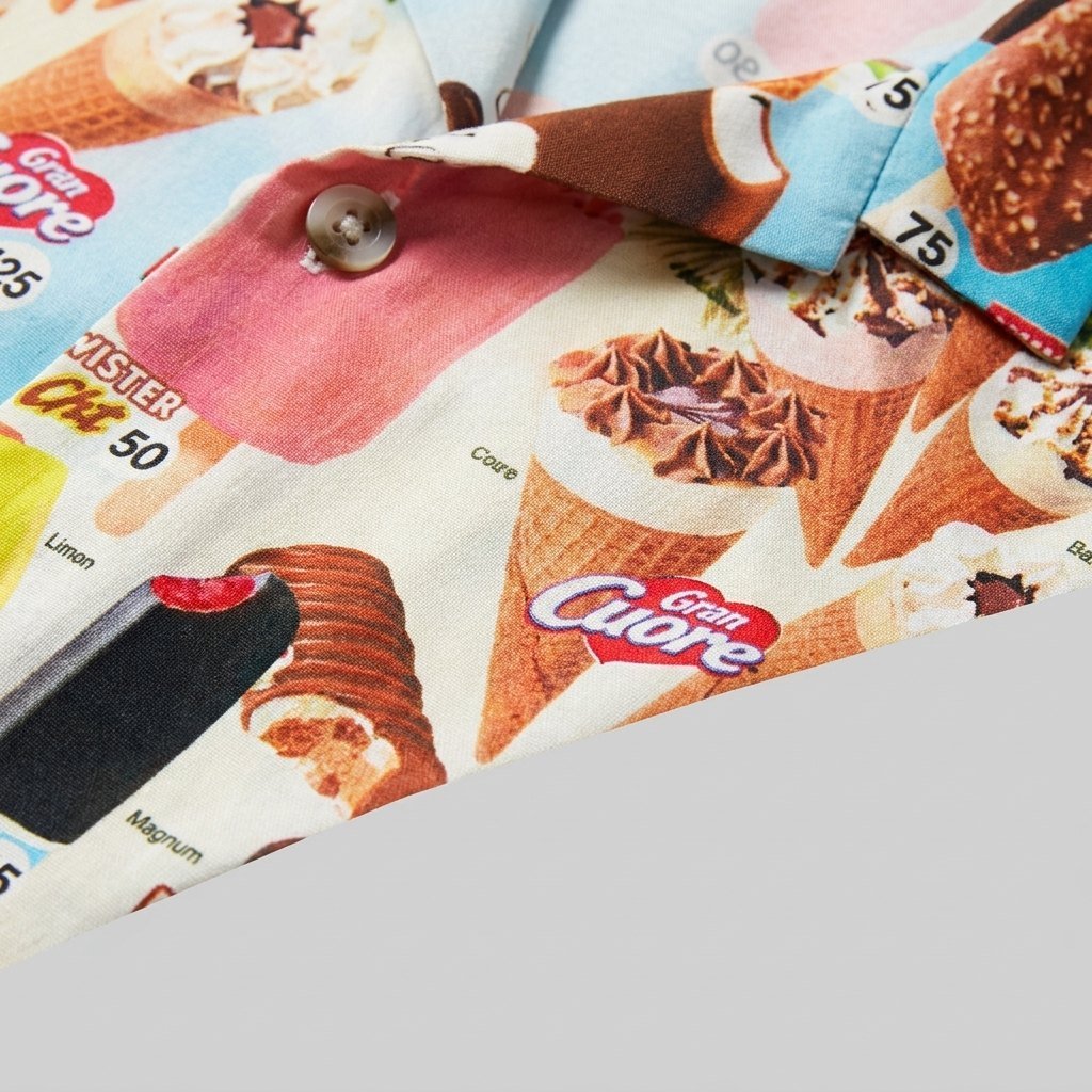 Icy Polo Shirt fabric close-up