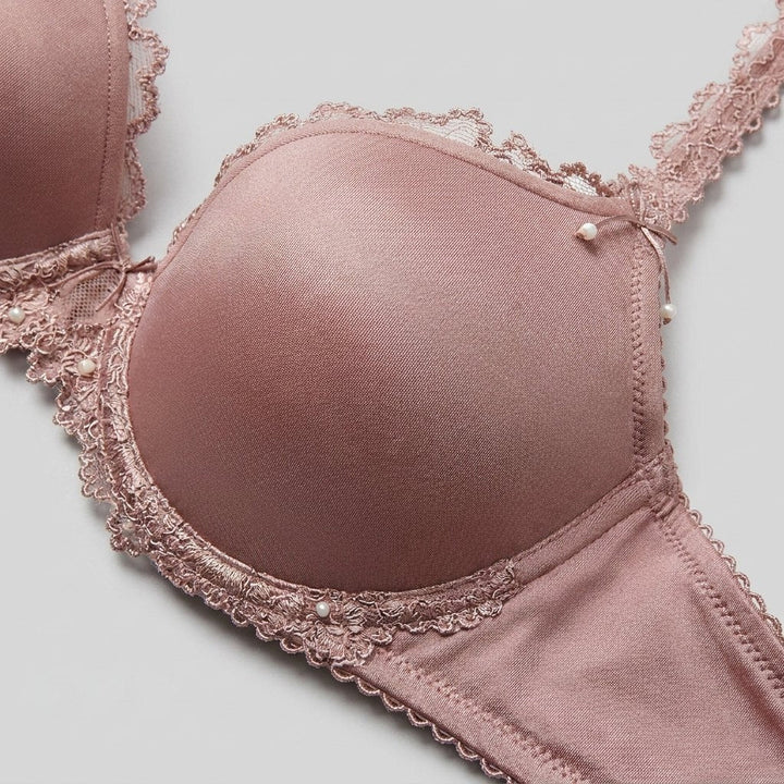 Jade Convertible Bra lace fabric detail